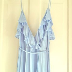 Light blue maxi dress "X JAMIE CHUNG KAREN DRESS"